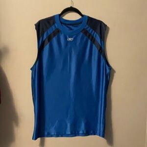 Reebok Men's Athletic Blue Tank Top